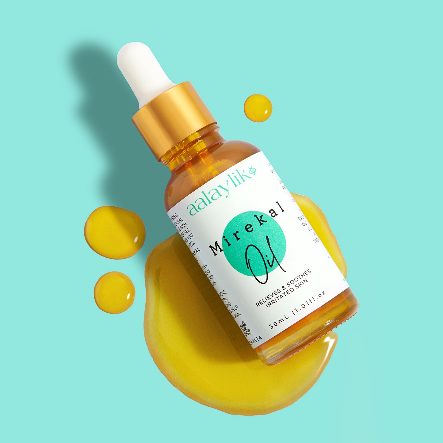 All-natural Mirekal Oil for eczema, psoriasis, and dry skin, suitable for babies and adults; award-winning skincare solution for soothing and healing irritated skin.